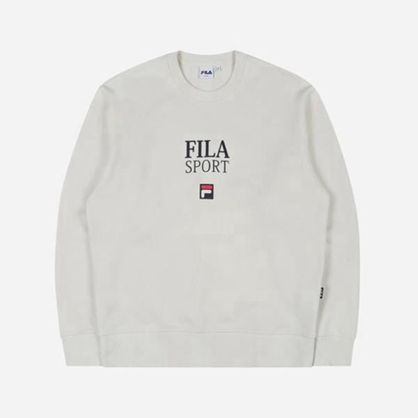 Moletons Fila Homem Bege - Fila Sport F Logo En Portugal,PVBZ-51943